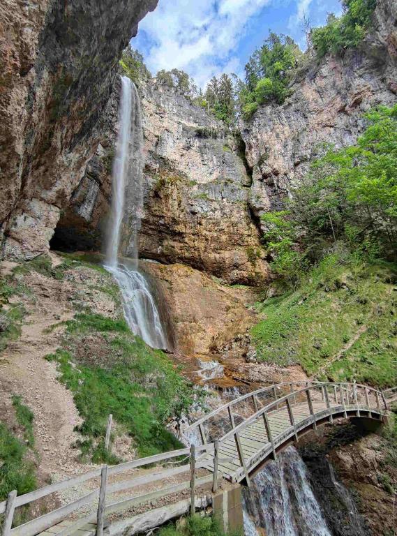Cascata nei dintorni di Tret